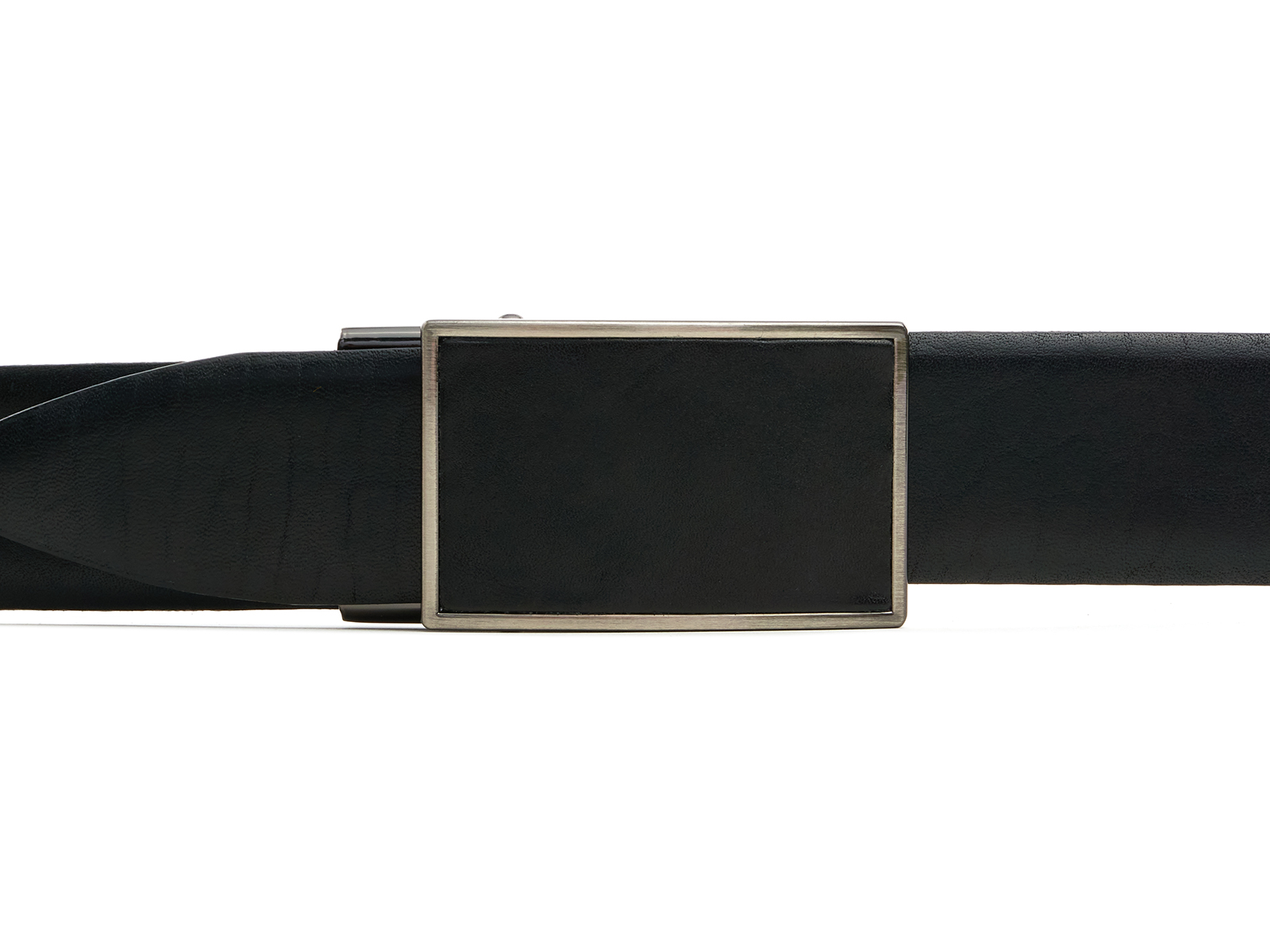 Кожаный черный мужской классический ремень DAZ35-200